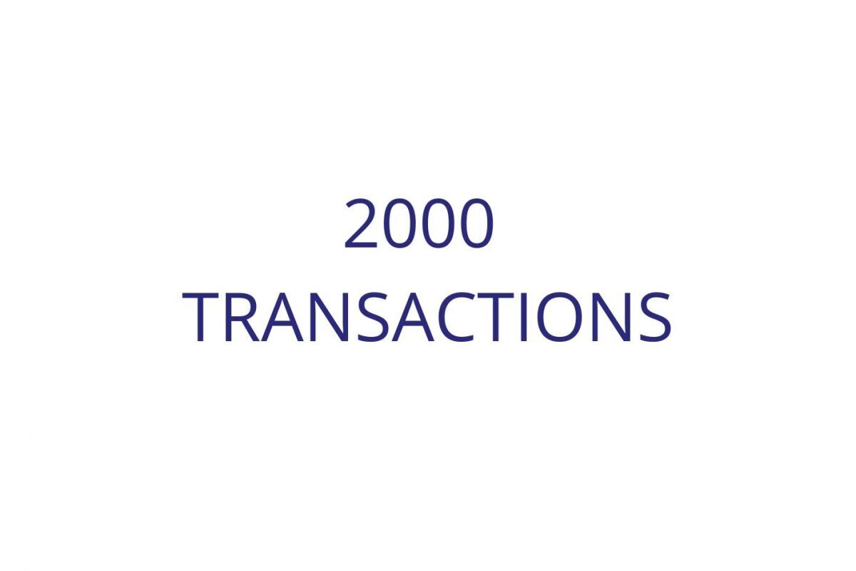 Notre cabinet a réalisé plus de 2000 transactions depuis sa création